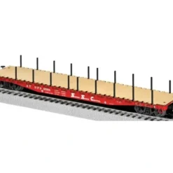 Lionel 6-19384 AT&SF PS-4 Flatcar w/Stakes - Your Source for Gaming Essentials