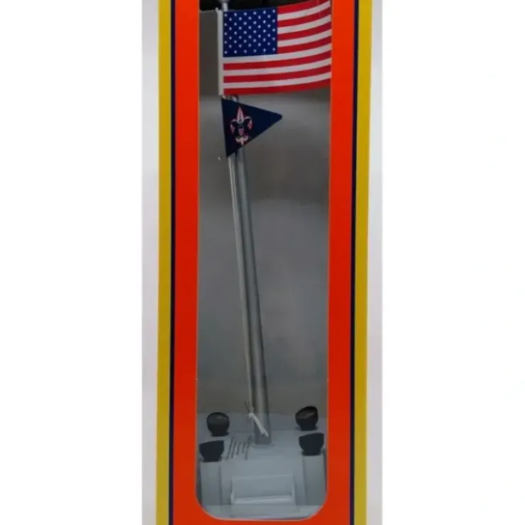 Lionel 6-37948 Boy Scouts of America Flagpole w/ Lights - Your Source for Gaming Essentials