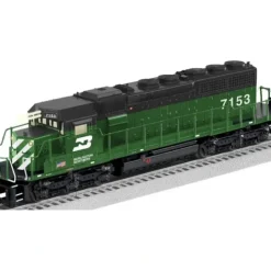 Lionel 6-34782 Burlington Northern Legacy Scale SD40-2 Diesel Locomotive #7153 - Your Source for Gaming Essentials