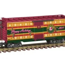 Lionel 8-87035 G Scale 2011 Happy Holidays Boxcar - Your Source for Gaming Essentials