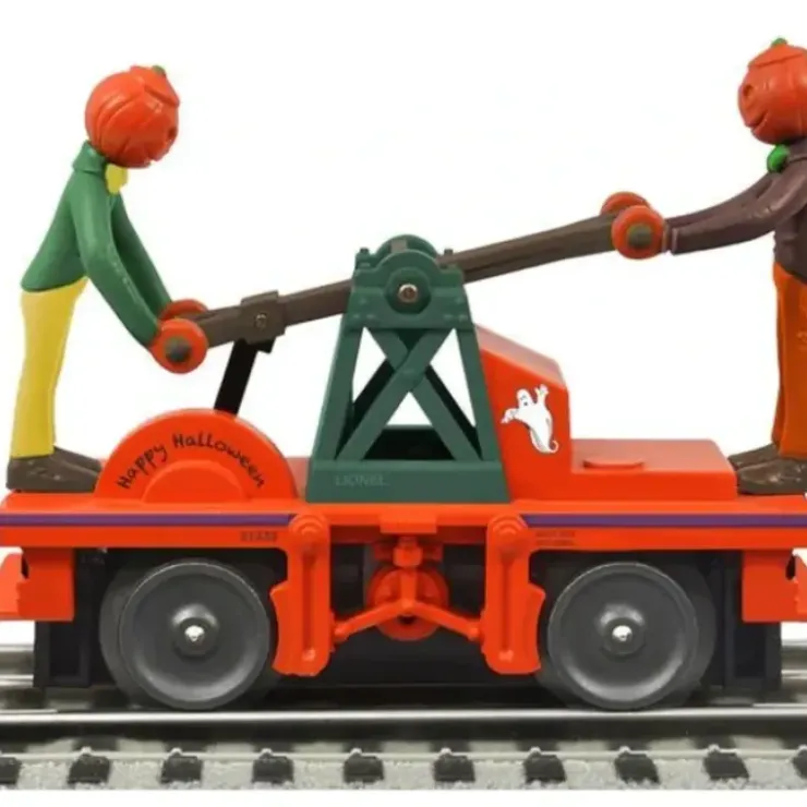 Lionel 6-81439 Halloween Pumpkinheads Operating Handcar - Your Source for Gaming Essentials