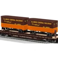 Lionel 6-27066 Illinois Central Flatcar with Piggyback Trailers - Your Source for Gaming Essentials
