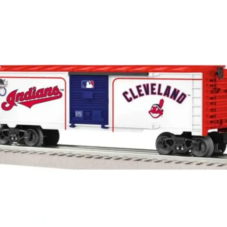 Lionel 6-81927 MLB Cleveland Indians Boxcar - Made in the USA - Your Source for Gaming Essentials