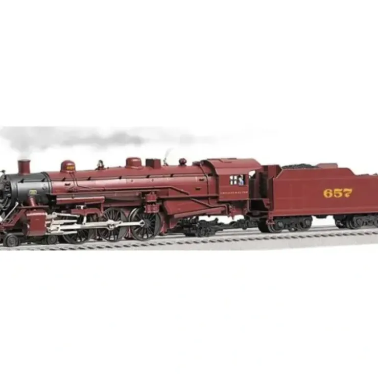 Lionel 6-11338 O Alton Limited 4-6-2 Pacific Steam Locomotive #657 - Your Source for Gaming Essentials