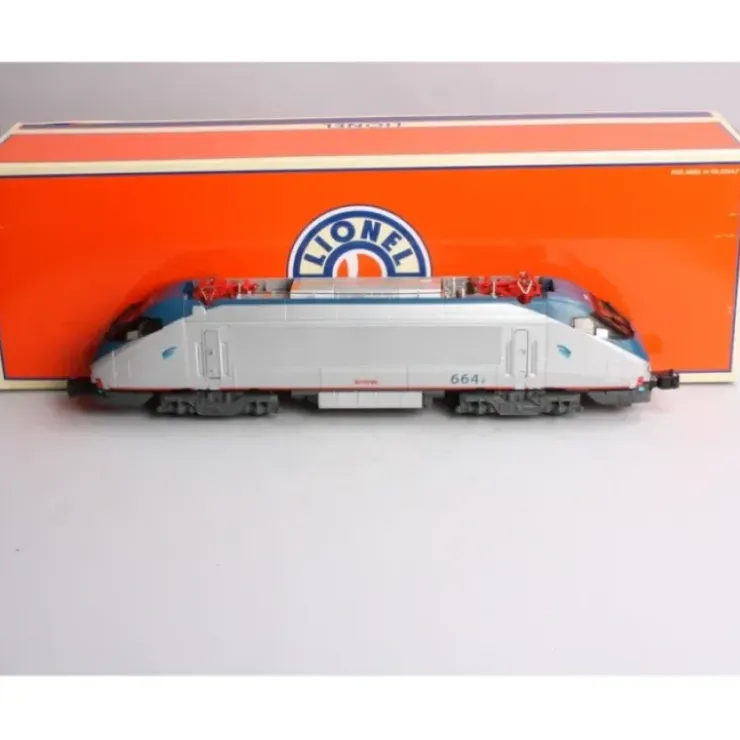 Lionel 6-38402 O Amtrak HHP-8 Powered Electric Locomotive w/RailSounds #664 - Your Source for Gaming Essentials