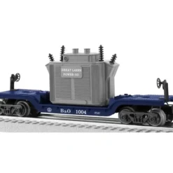Lionel 6-81004 O B&O Depressed Center Flat Car w/Transformer - Your Source for Gaming Essentials