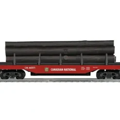 Lionel 6-21708 O Canadian National Operating Log Dump Car #663271 - Your Source for Gaming Essentials