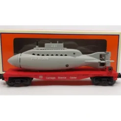 Lionel 6-26694 O Carnegie Science Center Flatcar w/Sub - Your Source for Gaming Essentials