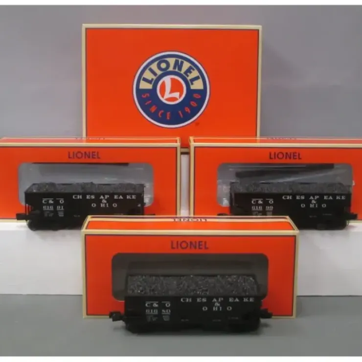 Lionel 6-81689 O Chesapeake & Ohio GLa 50t 2-Bay Hopper 3pk - Your Source for Gaming Essentials