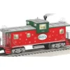 Lionel 6-37099 O Christmas Extended Vision Caboose - Your Source for Gaming Essentials