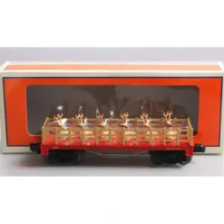 Lionel 6-81984 O Christmas General Flatcar with Reindeer Load #1887 - Your Source for Gaming Essentials