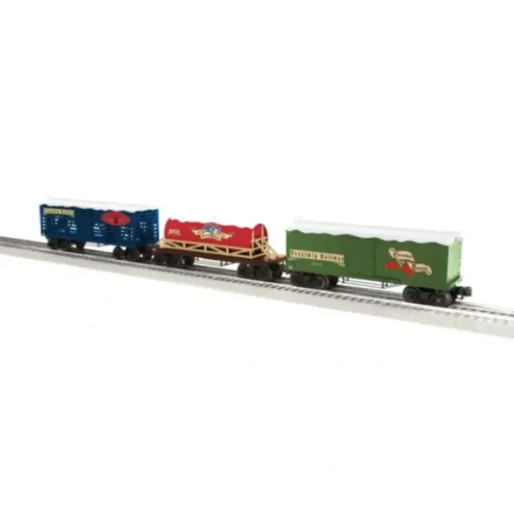 Lionel 2328460 O Christmas Olde Tyme Rollingstock (Set of 3) LN/Box - Your Source for Gaming Essentials