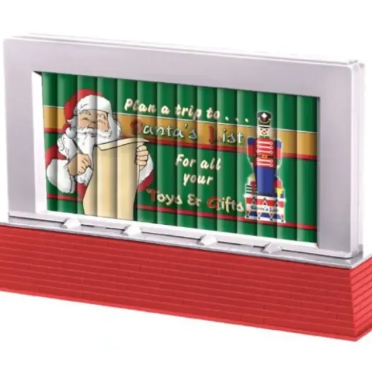 Lionel 6-16837 O Christmas Operating Billboard LN/Box - Your Source for Gaming Essentials