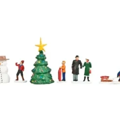 Lionel 6-37852 O Christmas People with Snowman and Christmas Tree (Set of 6) - Your Source for Gaming Essentials