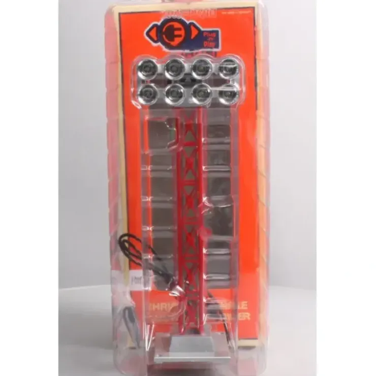Lionel 6-82746 O Christmas Red Floodlight Tower w/8 Working Lights - Your Source for Gaming Essentials