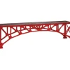 Lionel 6-82747 O Christmas Red Steel Arch Bridge/Under Arch Bridge Kit - Your Source for Gaming Essentials