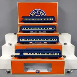 Lionel 6-25655 O CNJ 'Blue Comet' Heavyweight Passenger Cars (Pack of 4) - Your Source for Gaming Essentials