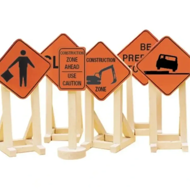 Lionel 6-81064 O Construction Zone Signs #2 - Your Source for Gaming Essentials