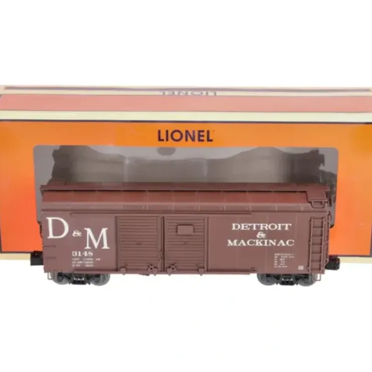 Lionel 6-17773 O Detroit & Mackinac Round-Roof Boxcar - Your Source for Gaming Essentials