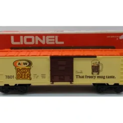 Lionel 6-7801 O Gauge A&W Root Beer Boxcar LN/Box - Your Source for Gaming Essentials