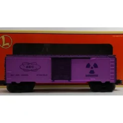 Lionel 6-26271 O Gauge AEC Glow in the Dark Purple Boxcar - Your Source for Gaming Essentials