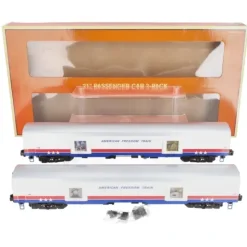 Lionel 6-83592 O Gauge American Freedom Train Passenger Car 2 Pack EX/Box - Your Source for Gaming Essentials