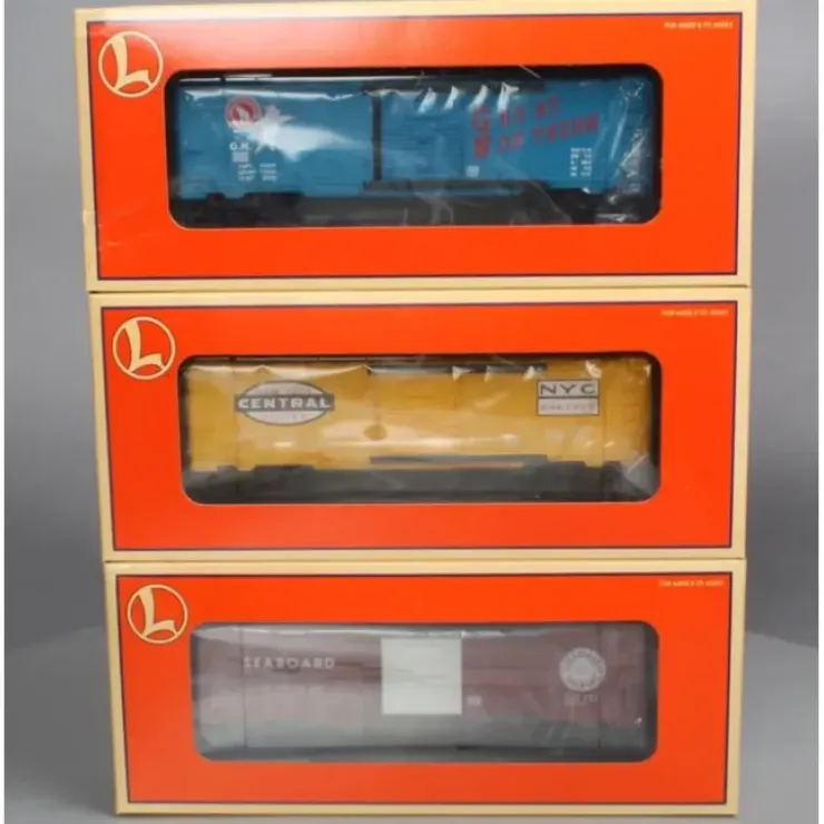 Lionel 6-29282 O Gauge 6464 Archive Boxcar Set (Set of 3) - Your Source for Gaming Essentials