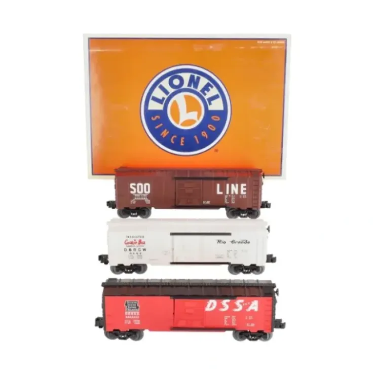 Lionel 6-39242 O Gauge 6464 Archive Boxcars (Set of 3) - Your Source for Gaming Essentials