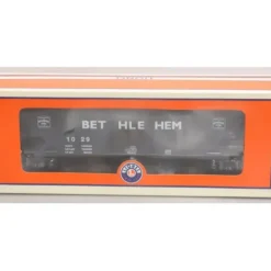 Lionel 6-26453 O Gauge Bethlehem Steel 4-Bay Hopper Car #1029 - Your Source for Gaming Essentials