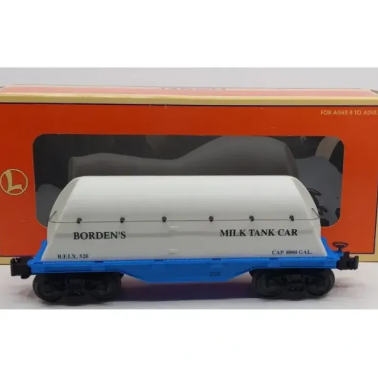 Lionel 6-19445 O Gauge Borden Milk Tank Car #520 NIB - Your Source for Gaming Essentials