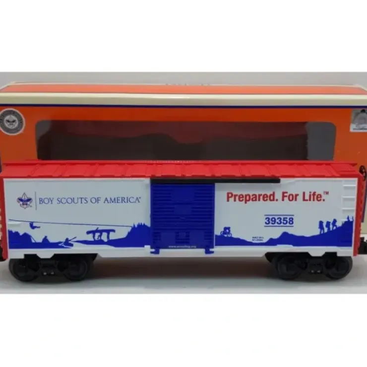 Lionel 6-39358 O Gauge Boy Scouts Prepared for Life Boxcar - Your Source for Gaming Essentials