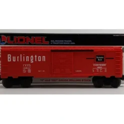 Lionel 6-19217 O Gauge Burlington Boxcar LN/Box - Your Source for Gaming Essentials