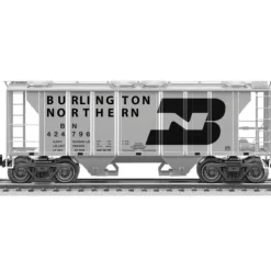 Lionel 6-27081 O Gauge Burlington Northern PS-2 Covered.Hopper #424796 - Your Source for Gaming Essentials