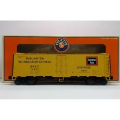 Lionel 6-17339 O Gauge Burlington Steel Sided Refrigerator Car #74825 LN/Box - Your Source for Gaming Essentials