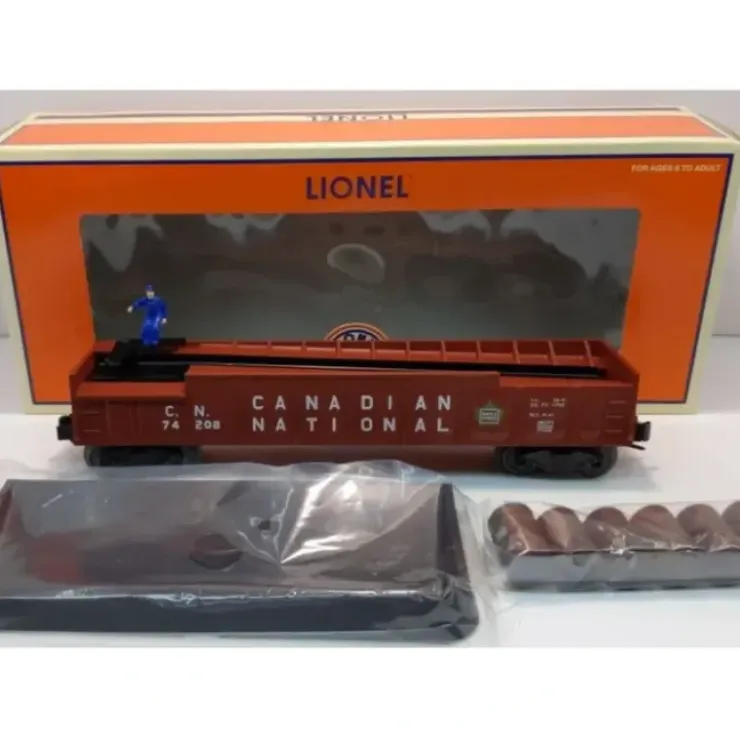 Lionel 6-36771 O Gauge Canadian National Operating Barrel Car #74208 - Your Source for Gaming Essentials