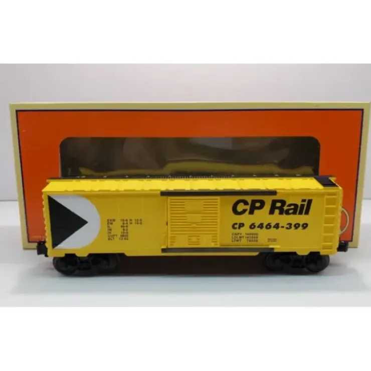Lionel 6-29252 O Gauge Canadian Pacific Rail Yellow Boxcar #6464-399 LN/Box - Your Source for Gaming Essentials