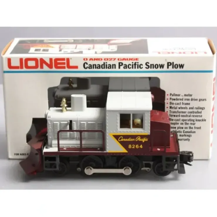 Lionel 6-8264 O Gauge Canadian Pacific Diesel Snowplow Locomotive LN/Box - Your Source for Gaming Essentials