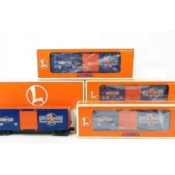 Lionel 6-29220 O Gauge 1997 Centennial Series Hi-Cube Boxcars (Set of 4) LN/Box - Your Source for Gaming Essentials