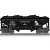 Lionel 6-27973 O Gauge Chesapeake & Ohio Scale Offset Hopper Set (Set of 3) - Your Source for Gaming Essentials