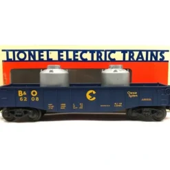 Lionel 6-6208 O Gauge Chessie Gondola with Canisters #6208 EX/Box - Your Source for Gaming Essentials