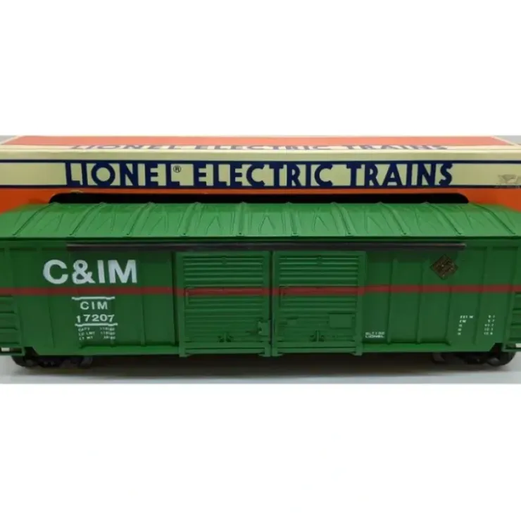 Lionel 6-17207 O Gauge Chicago & Illinois Midland Double Door Boxcar #17207 NIB - Your Source for Gaming Essentials