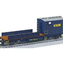 Lionel 6-81888 O Gauge CSX Legacy Boom Car w/ RailSounds #983223 - Your Source for Gaming Essentials