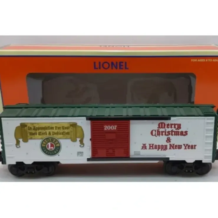 Lionel 6-29954 O Gauge 2007 Dealer's Christmas Box Car - Your Source for Gaming Essentials