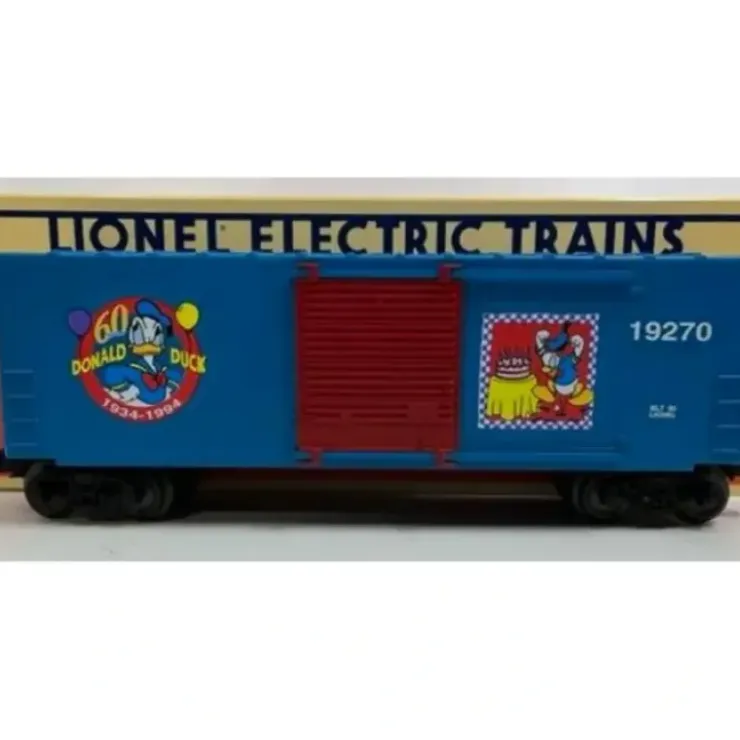 Lionel 6-19270 O Gauge Donald Duck 60th Birthday Boxcar NIB - Your Source for Gaming Essentials