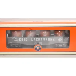 Lionel 6-26649 O Gauge Erie Lackawanna Gondola #26649 w/ Canisters - Your Source for Gaming Essentials