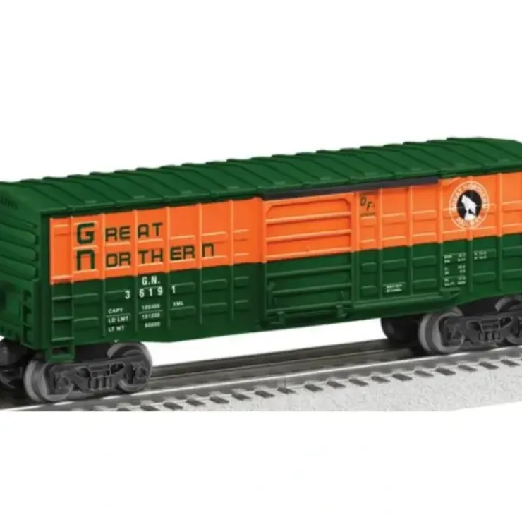 Lionel 6-36191 O Gauge Great Northern Waffle-Side Boxcar - Your Source for Gaming Essentials