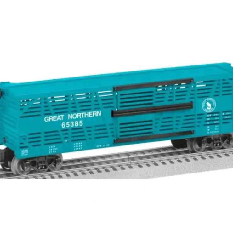Lionel 6-81469 O Gauge Great Northern Bi-Level Stockcar #65385 - Your Source for Gaming Essentials