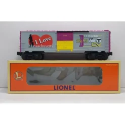 Lionel 6-19951 O Gauge I Love Massachusetts Boxcar - Your Source for Gaming Essentials