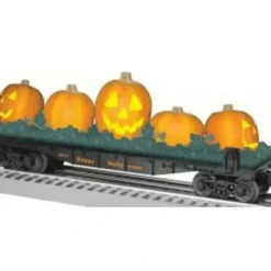 Lionel 6-37015 O Gauge Jack-O-Lantern Flatcar #37015 - Your Source for Gaming Essentials