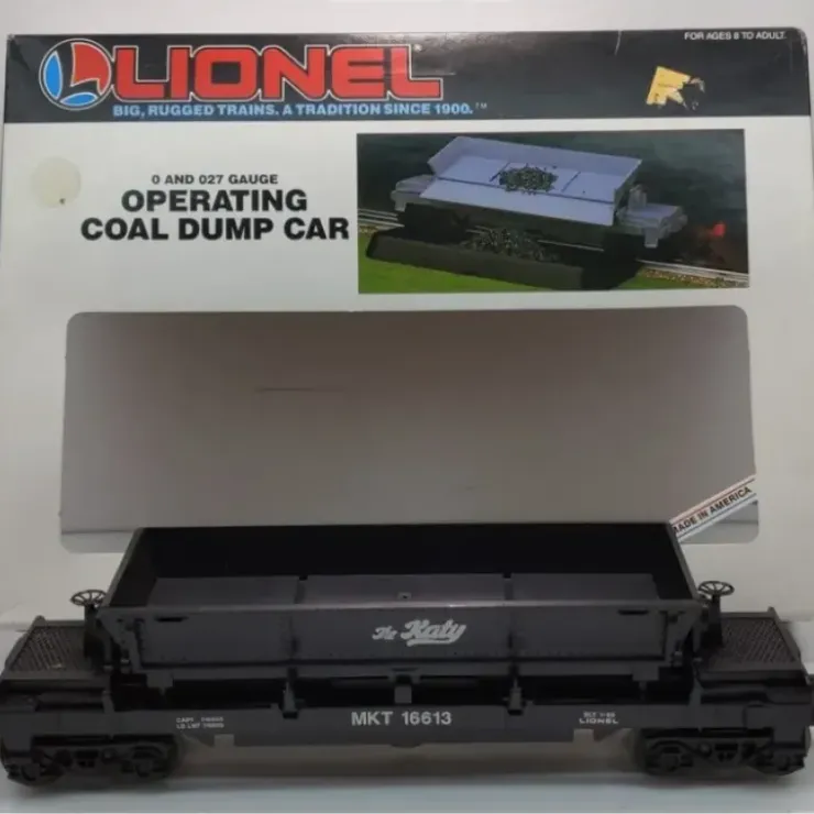 Lionel 6-16613 O Gauge Katy Coal Dump Car #16613 - Your Source for Gaming Essentials